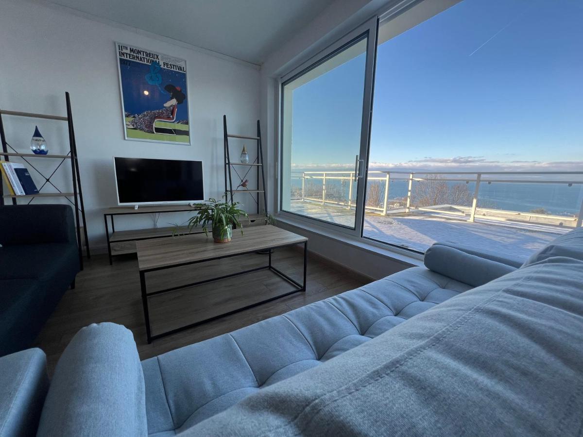 Leman Panoramique Avec Terrasse A Deux Pas Du Centre-Ville エヴィアン・レ・バン エクステリア 写真